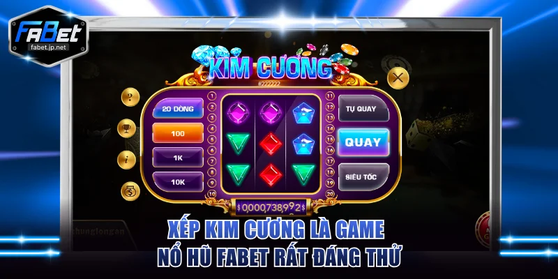 Khám phá slot Xếp kim cương vô cùng đặc biệt